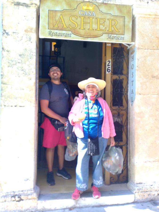 Hostal Casa Asher Campeche Exterior foto