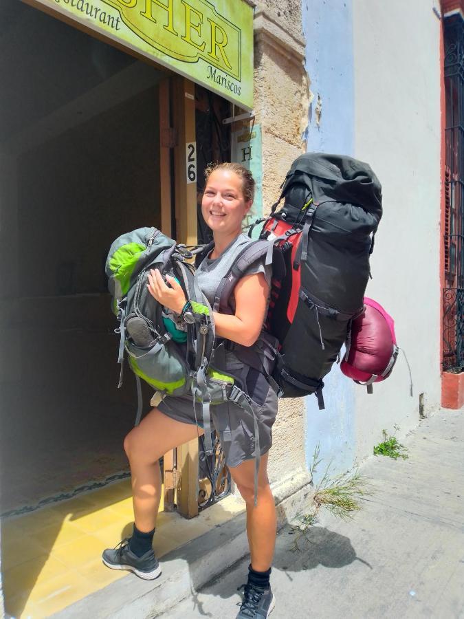 Hostal Casa Asher Campeche Exterior foto